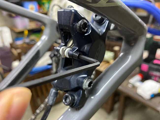 replace bike brake pads